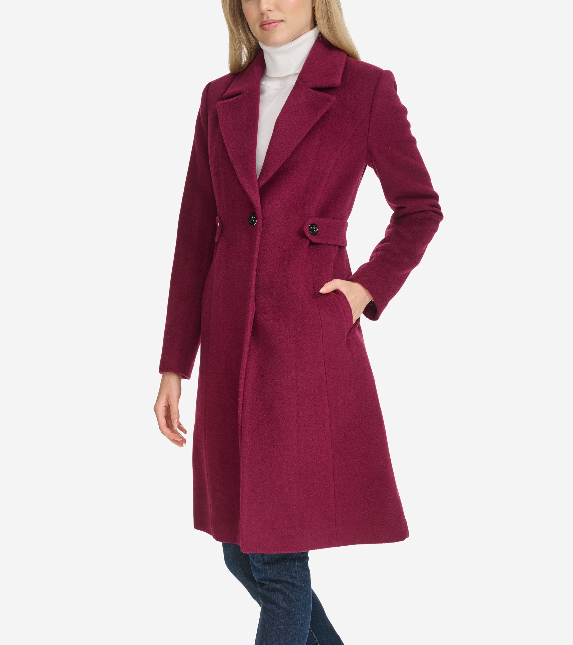 Cole haan peacoat top